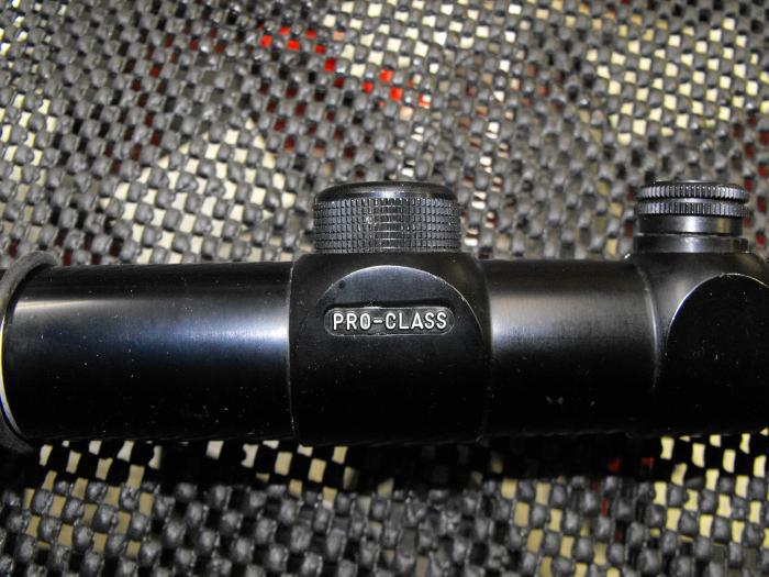 Tasco pro class 1x22 eer scope w bikini cover picture 3